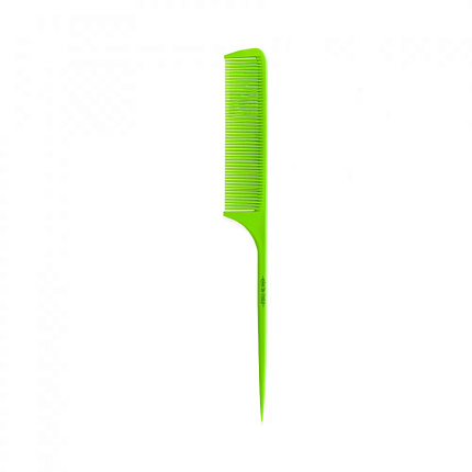 Keratin Tools Расческа карбоновая с хвостиком зеленая